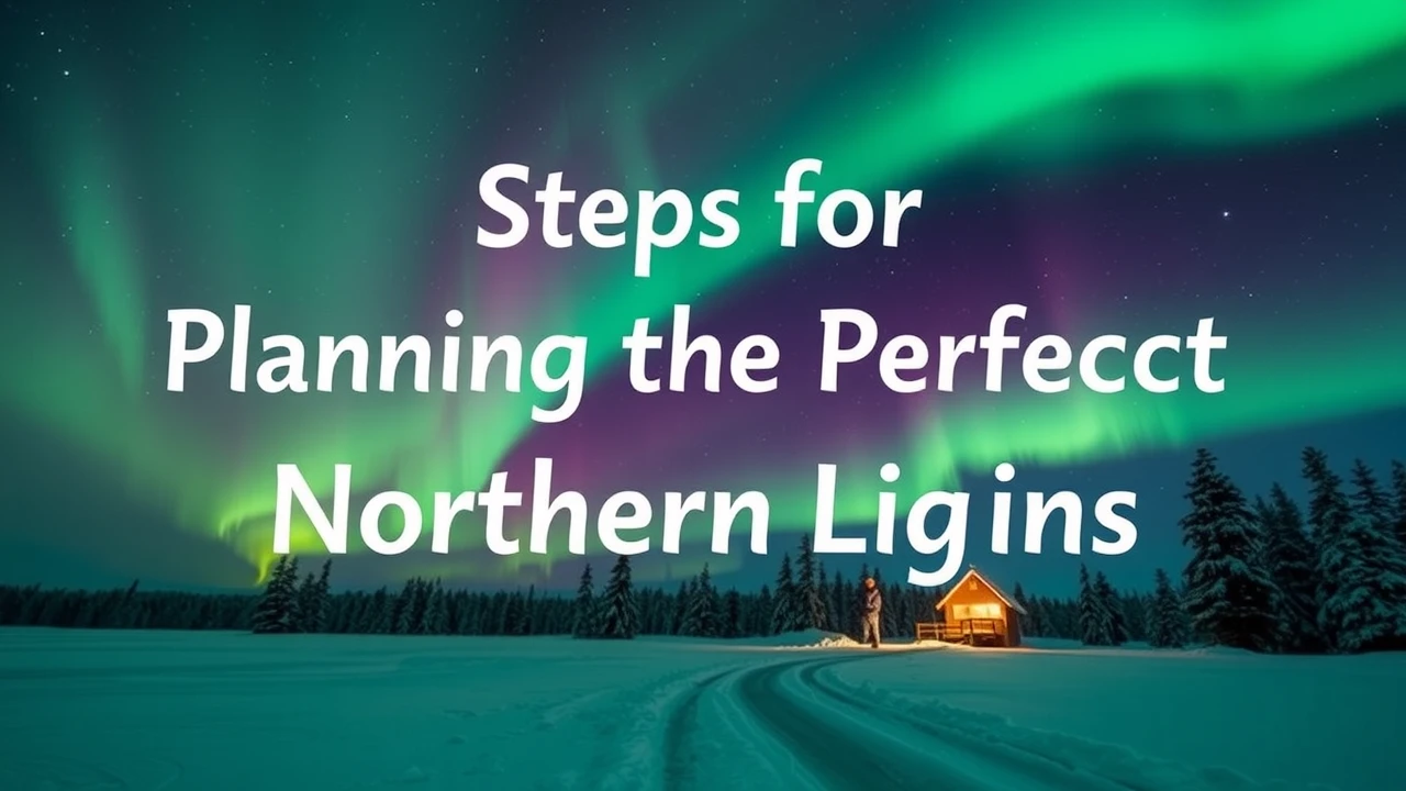 Steps for Planning the Perfect Northern Lights Trip